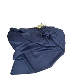 Мако -Сатин берлинская лазурь (отрез 15,4 м) M-339-5 - фото 18497