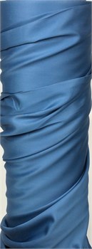 Мако-сатин Джинс синий (отрез 1,25м) M-145-06