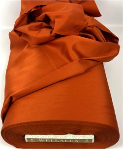 Сатин Красно-Кирпичный мерсеризованный (отрез 2,2м) V-59-02