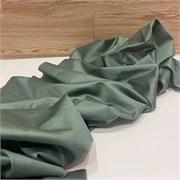 Мако-сатин зеленый олива (отрез 0.45 м) M-7788-07