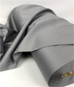 Сатин дымчато-серый мерсеризованный (отрез 4,80м) V-42-09