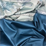 Мако-сатин Звёздный (отрез 0,5м) М-42-02