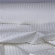 Страйп-сатин мерсеризованный белый STR-01