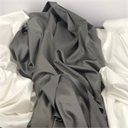 Сатин люкс белый 500тс (отрез 0,56м) S-140-35-14